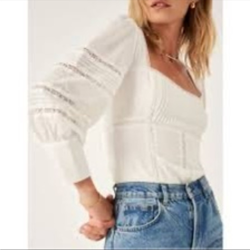 Reformation long sleeve top